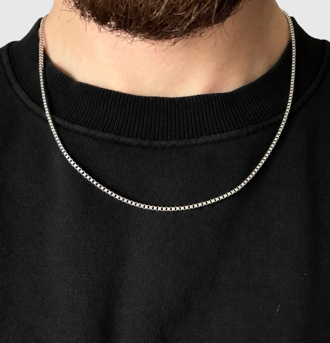 Box Chain Necklace · 2 mm