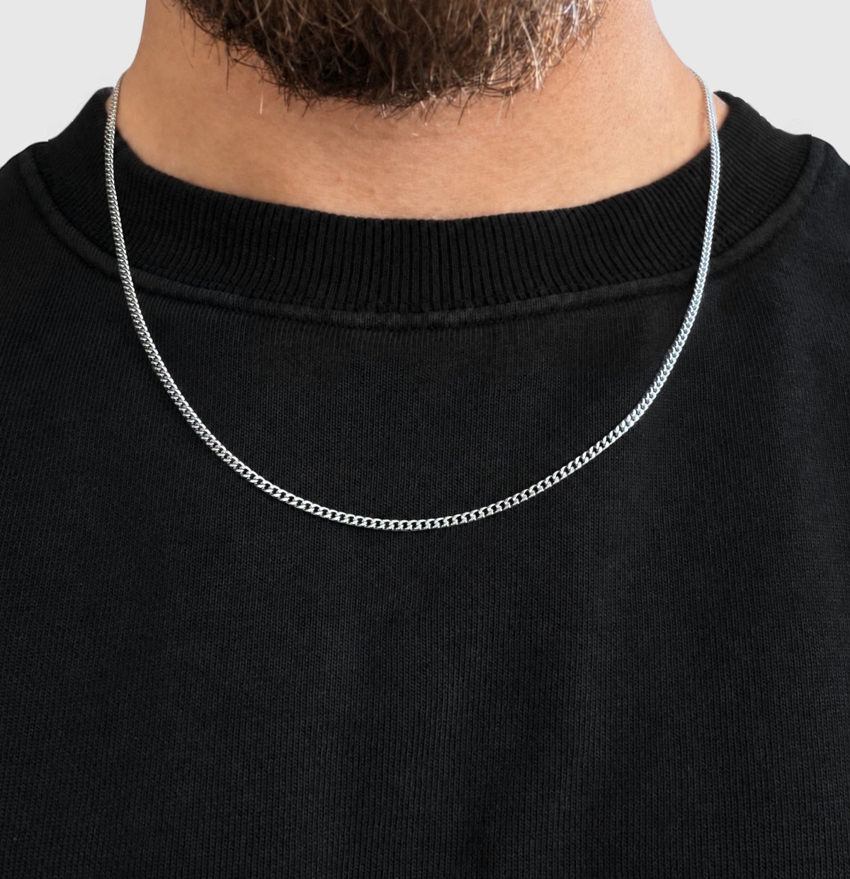 Cuban Chain Necklace · 2 mm