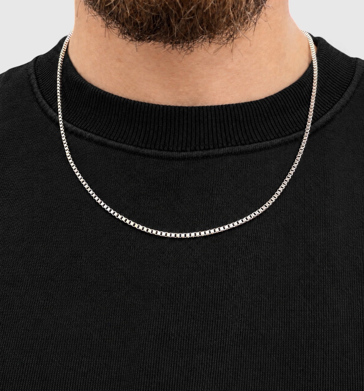 Box Chain Necklace · 2 mm