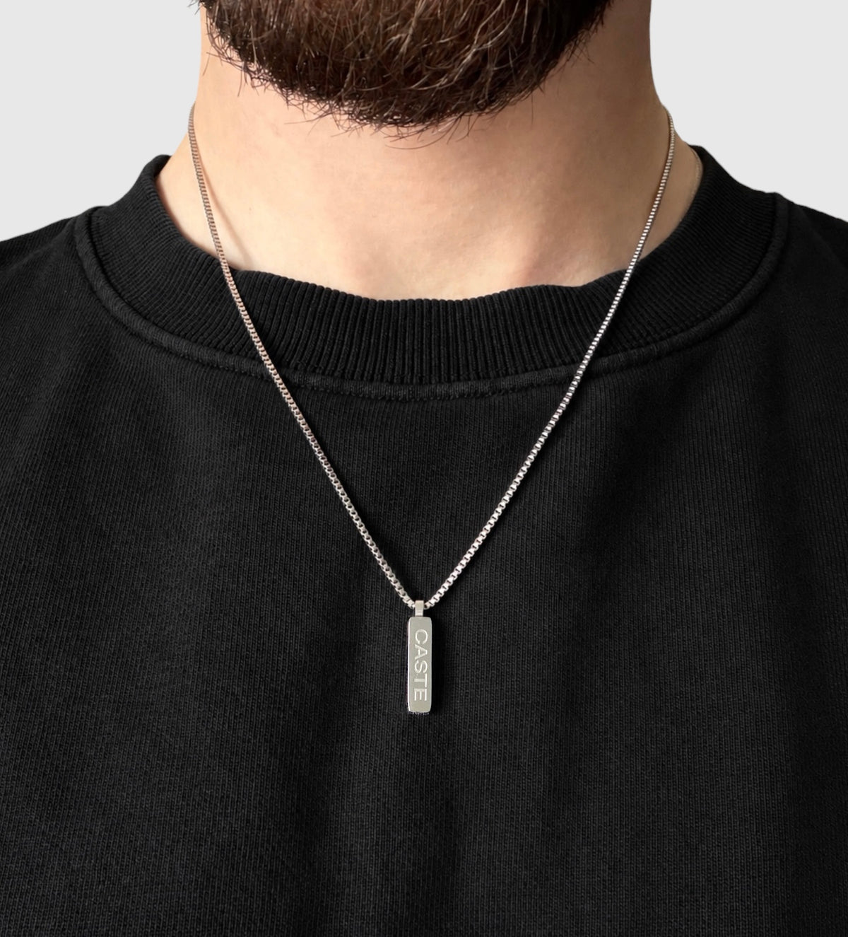Box Chain Pendant · 1.5 mm