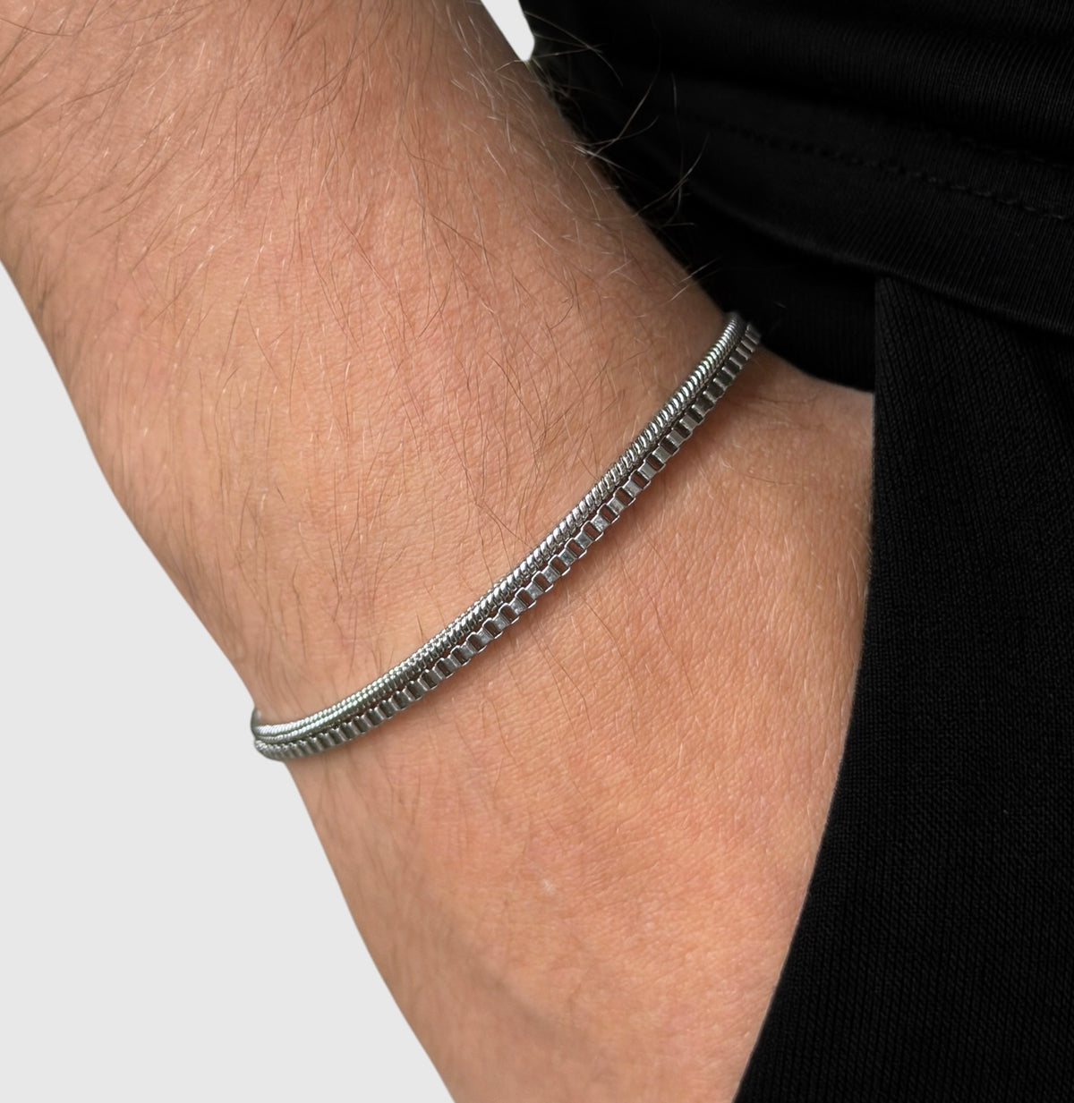 Box/Square Bracelet Bundle · 2 mm
