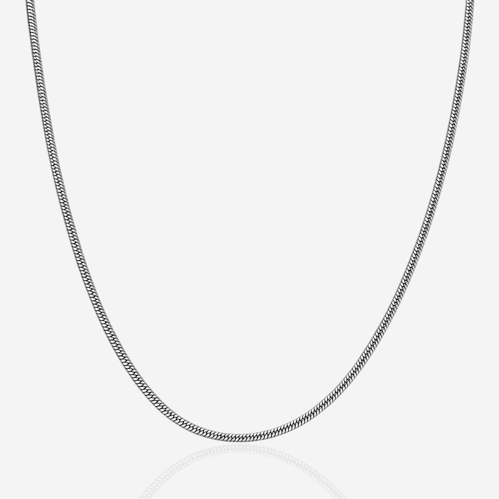 Square Chain Necklace · 2 mm