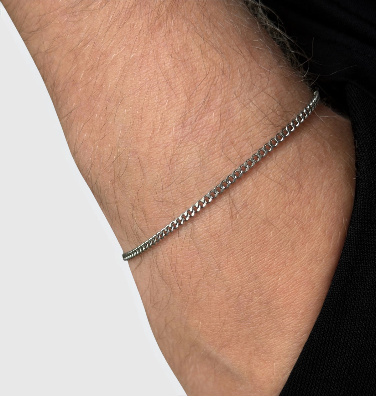 Cuban Chain Bracelet · 2 mm