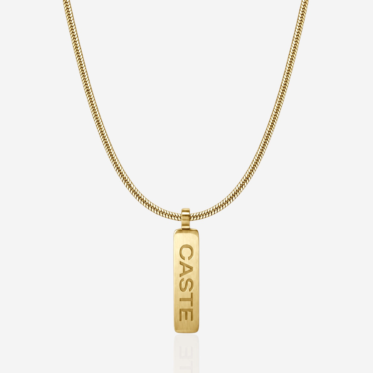 Square Chain Pendant · 1.5 mm